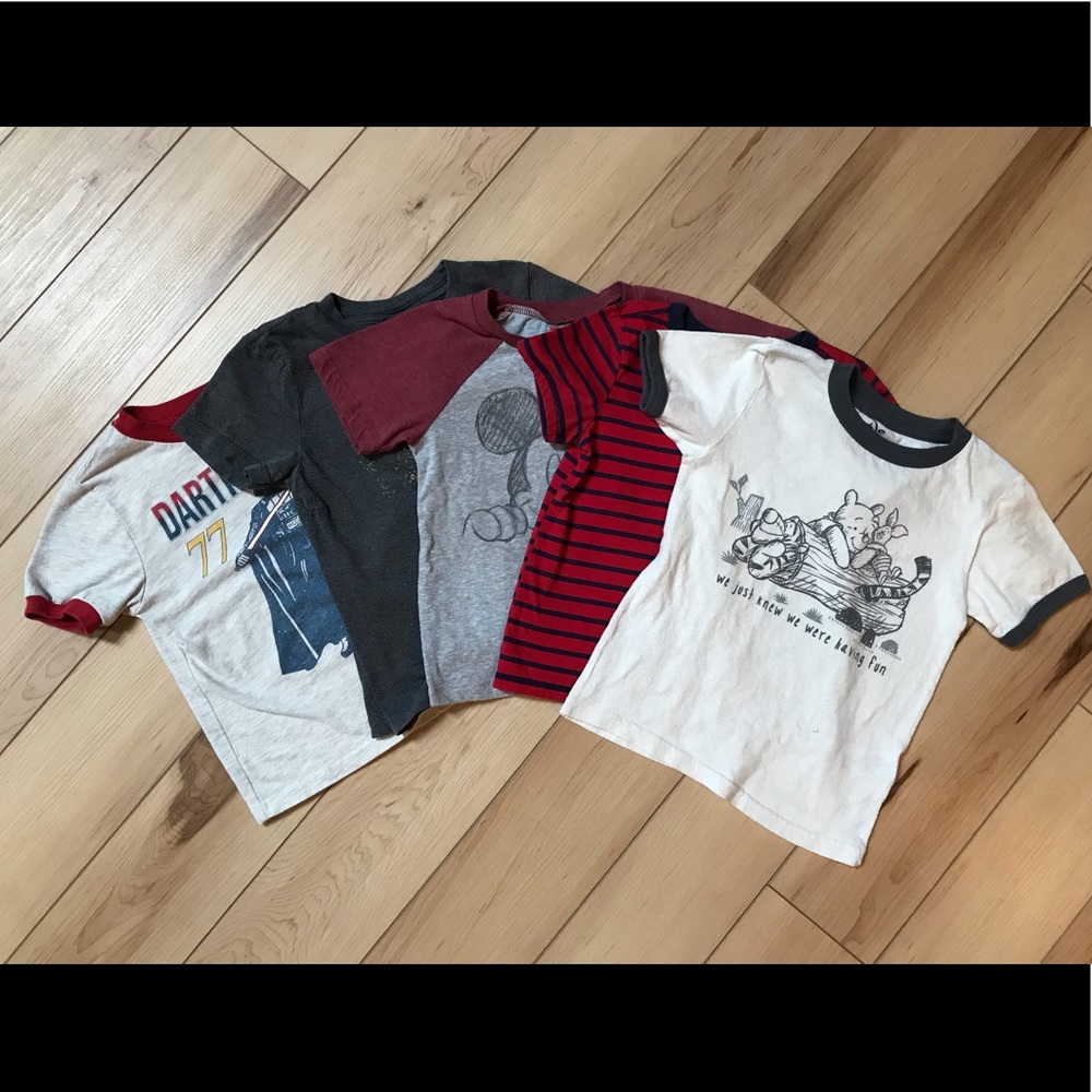 4T Graphic T-shirt Bundle